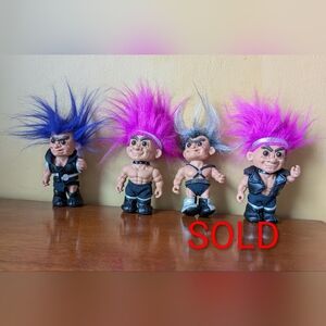 5 RUSS DOOMSLAYERS TROLLS ZORK, ZORENZO, ZOR, ZORGA No Tags 90's Hair